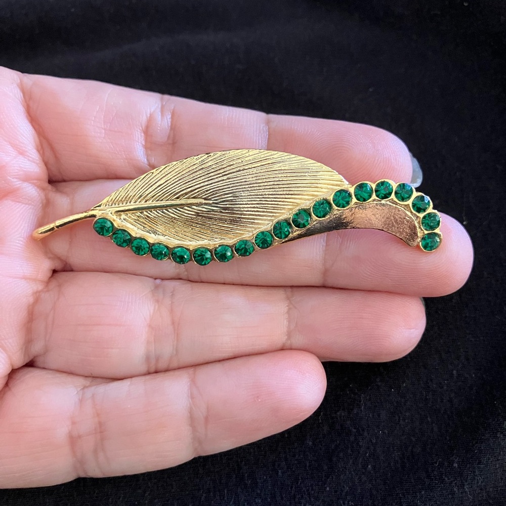 Gerry's Gold Leaf Brooch